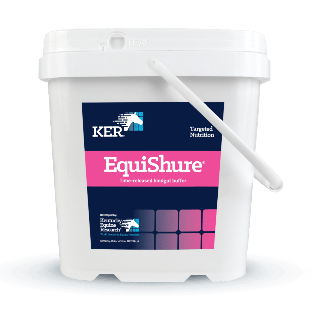 equishure supplement horses hind intestine